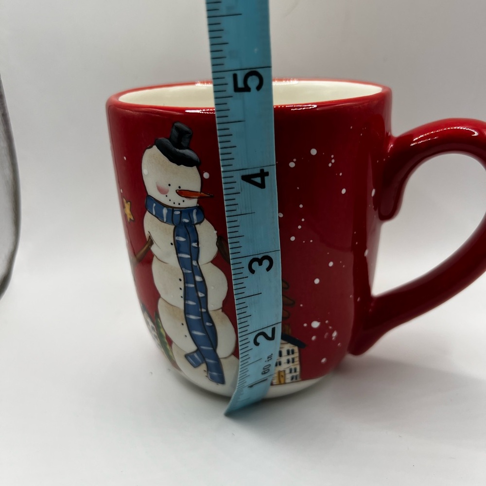 26 International Red Snowman Mug - Picture 6 of 7